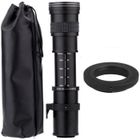 NETBOAT 420-800mm f/8.3-16 Super Téléobjectif Zoom Objectif pour Canon EOS 20D 30D 700D 1100D 1200D et plus DSLR / appareil photo reflex