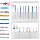 Lot de 18 embouts de ponceuse à ongles en céramique SPECOOL pour manucure professionnelle