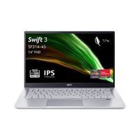 PC Portable Acer Swift 3 SF314-43-R9PZ 14" AMD Ryzen 5 16 Go RAM 512 Go SSD Gris