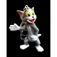 Porte Clé - Tom - Tom & Jerry - (6,5 cm x 4,5 cm x 3 cm)