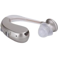 Aide auditive intra-auriculaire rechargeable Tbest Prothèses auditives - Gris - Amplificateur de son auriculaire