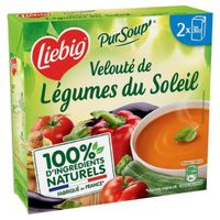 LIEBIG - Pursoup Velouté De Légumes Du Soleil Briques 600Ml - Lot De 4