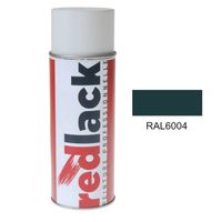 Redlack Peinture aérosol RAL 6004 Brillant multisupport
