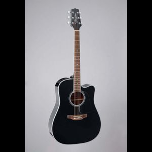 UKULÉLÉ Takamine - Guitare électro-acoustique gd34ce black + housse
