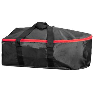 Sac De Transport Noir 26cm Pour Pêche - Idéal Pour Bateau-appât Et Rangement équipement