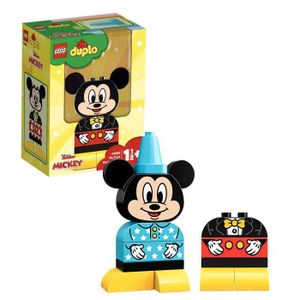 ASSEMBLAGE CONSTRUCTION Jeu de construction - LEGO - DUPLO Disney - Mon premier Mickey à construire - 9 pièces - Mixte