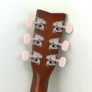 6 pièces Guitare Cordes d'accord Pegs Semi-fermé Machine d'accordAge  Machine Têtes De Machine Accordeurs Pour Guitare Électrique Guitare  Acoustique (6 Droite, Argent)