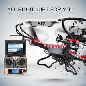 DRONE Drone GOSEAR Rouge avec caméra HD 2.0 MP, radiocom