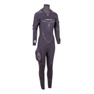 Veste De Combinaison Néoprène 3 Mm Pour Femme - Surf, Plongée, Snorkeling - Fermeture éclair Avant