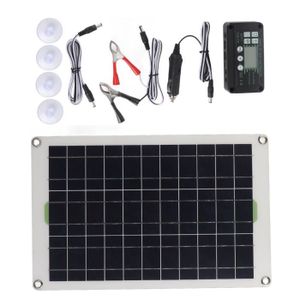 Panneau Solaire 50W 12V – Monocristallin, Cadre Aluminium (neuf)