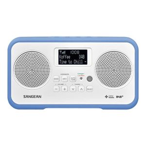 RADIO CD CASSETTE Radio portable DAB Sangean DRP-77 BLUE - 10 statio