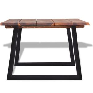 TABLE BASSE Table basse en bois d'acacia massif - VGEBY - 110 