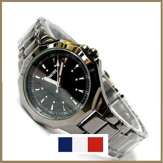 Montre hexagonale homme clearance