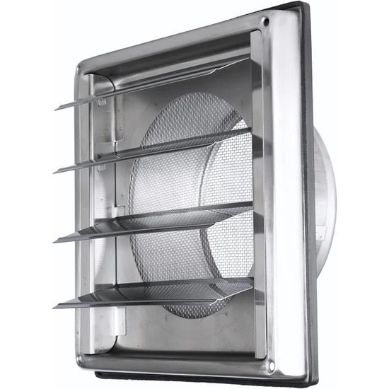 Grille De Ventilation En Acier Inoxydable - 100 Mm, 125 Mm, 150 Mm