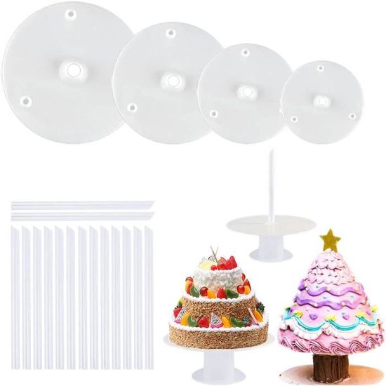 Support En Acrylique Pour Cake Pops Et Sucettes - 20 Trous Avec 100 Bâtonnets - Pour Fêtes Et Mariages - 3