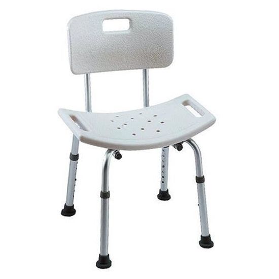Chaise de douche avec dossier Cadiz H296 INVACARE Cdiscount Santé