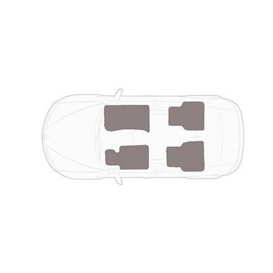 Caoutchouc Tapis De Sol Renault Trafic 6 places 3+3 à partir de 2014-ossature entièrement Compatible