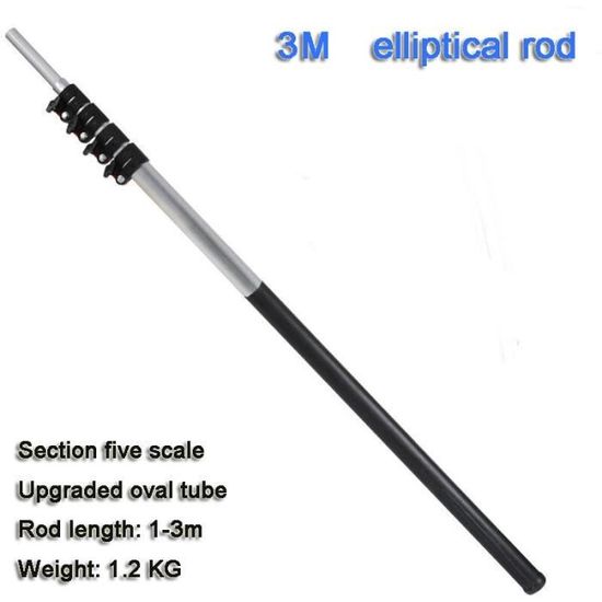 Potence de vélo 22,2 mm x 300 mm Collier de serrage 25,4 mm