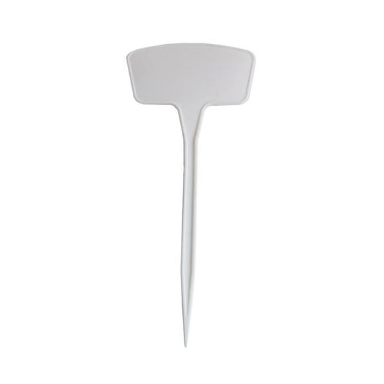 20 Étiquettes Pour Plantes En Forme De T - Tableau Noir 6.3x4.2cm - Marqueur Jardin Pour Légumes Et Fleurs