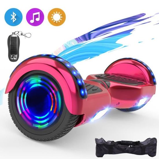 Test De L'hoverboard 6, 5 Avec LED Et Bluetooth : Le Cadeau Ideal Pour Enfants