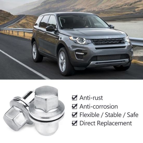 Écrous De Jante M14 X 1,5 - Compatible Land Rover Discovery Sport 2015-2021, LR2 2008-2015, 35 Mm Hex 21 Mm, Lot De 10