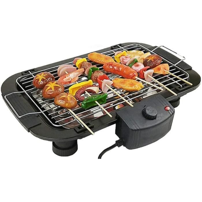 Barbecue électrique 2000w, Grill Electrique De Table Sans Fumée