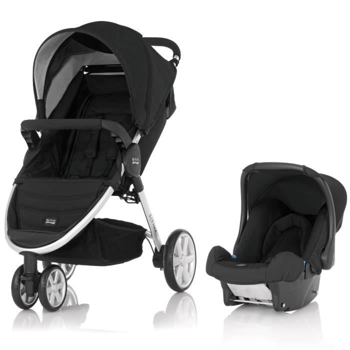 Poussette britax 3 roues discount