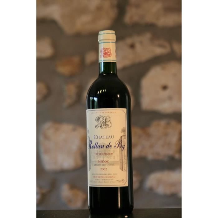 Vin rouge, Medoc, Château Rollan de By 2002 Rouge