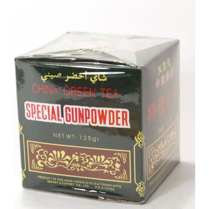 Thé vert Gunpowder