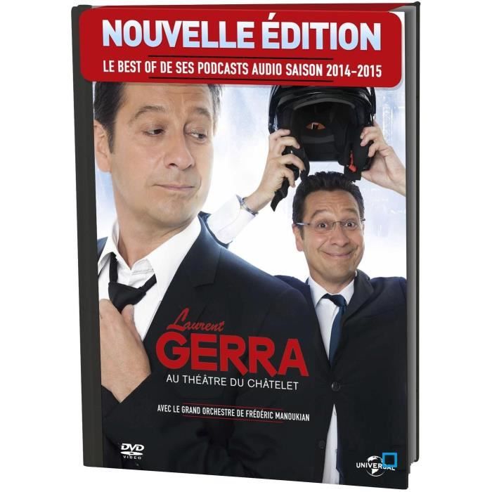 Dvd Laurent Gerra Au Theatre Du Chatelet Podcasts Cdiscount Dvd