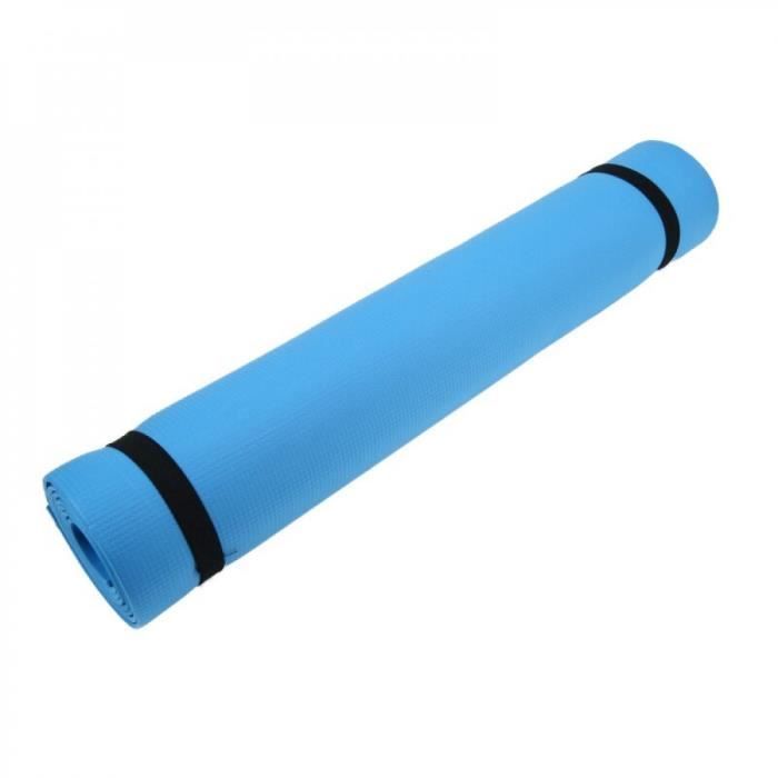 Yoga Sport femme 4 MM d'épaisseur femmes EVA Fitness confort mousse tapis Yoga l'exercice, le Yoga et le Pilates - MODEL Bleu R972