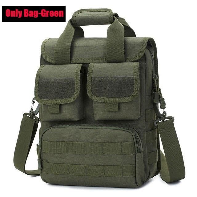 Sac à bandoulière tactique militaire pour hommes sacoche Airsoft de l'armée sac à dos camouflage de Sport d Army green -AOAE4425