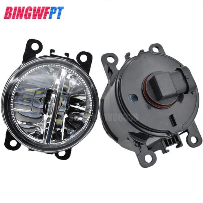 LED-BM -Lot de 2 phares antibrouillard halogènes de LED très brillante LM, pour Renault Megane 2 Saloon LS 2003 ~ 2015, 2004 ~ 2015
