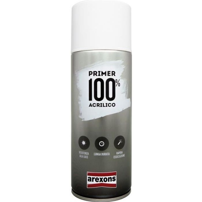 Bombe de peinture Arexons appret special plastique Transparent - 400ml