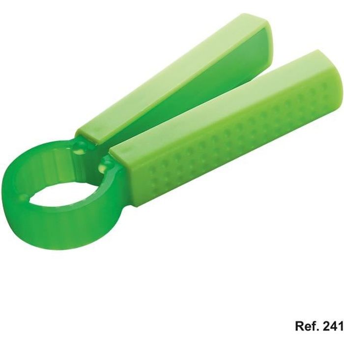 PINCE-OUVRE BOUTEILLES PLASTIQUE DE QUALITE SUPERIEURE - COULEURS ASSORTIES - DIMENSIONS 12 X 4 X 2 CM - IDEAL POUR OUVRIR LES BO...