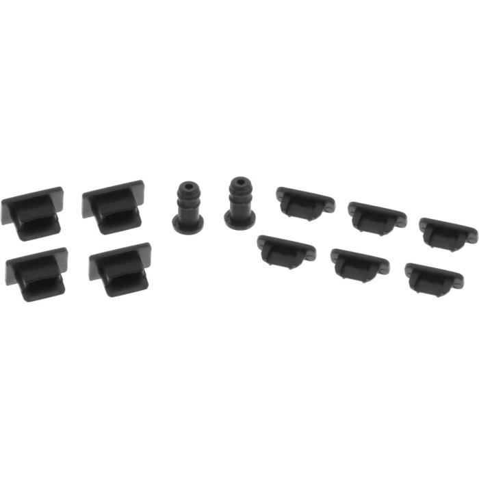 InLine® Staubschutz-Set, pour Smartphone / Handy, 12-teilig