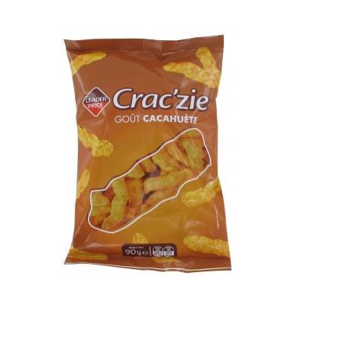 Crac'zie goût cacahuète - 90g