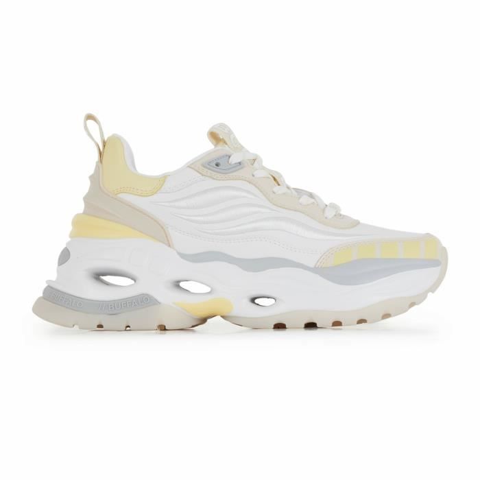 Baskets femme Buffalo Triplet third - beige/yellow - 41