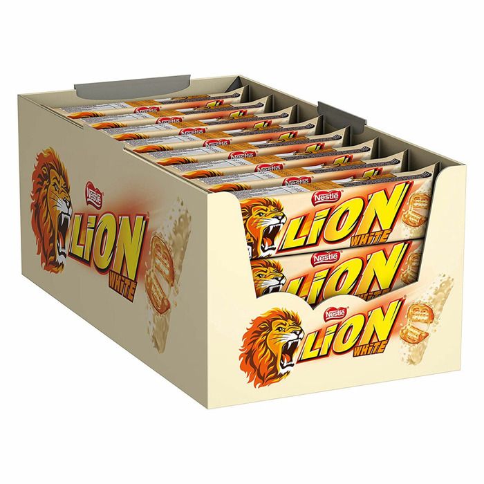 Nestlé Lion blanc, barres, chocolat, 24 Bars