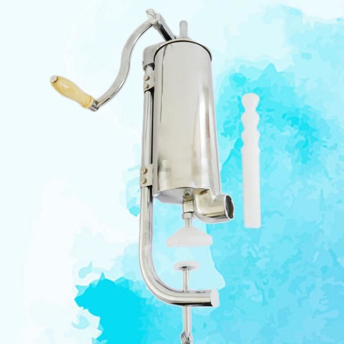 1 Pc Vertical Sausage Stuffer Maker Meat Filler pour faire des saucisses Kielbasa Hot Links Dogs HACHOIR MANUEL