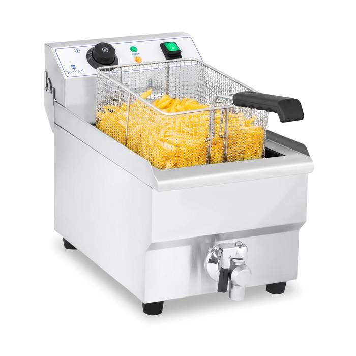 Friteuse en acier inoxydable gastronomie zone froide friteuse électrique 10L