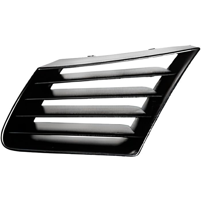 Grille calandre supérieure gauche SEAT IBIZA III phase 1, 2002-2006, noire, pare chocs avant, Neuve.