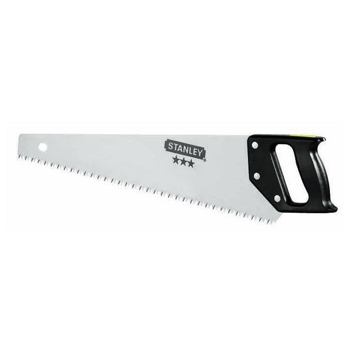STANLEY Scie de charpentier denture isocèle 500mm