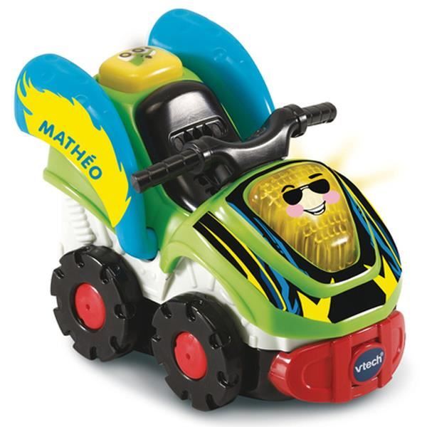 Tut Tut Bolides Matheo quad super turbo - Vtech - Vehicule parlant et musical
