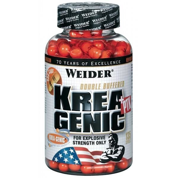 WEIDER Pot Compléments alimentaires de Krea-genic + ptk 132 megacaps