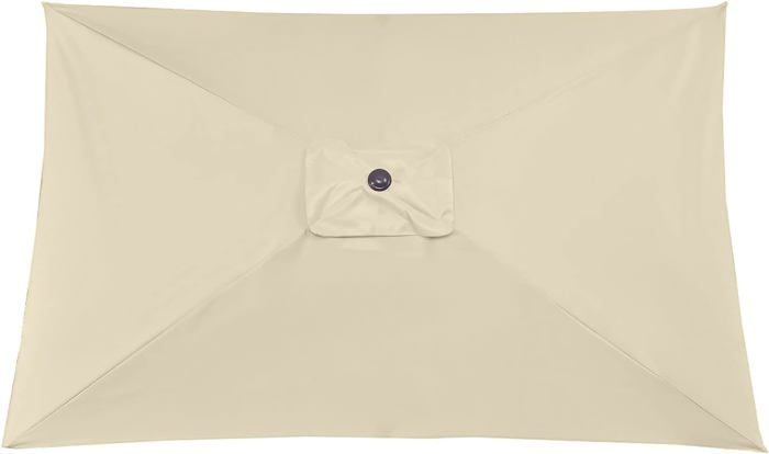 ZPSHYD Toit Auvent Remplacement 3x2.6m - Tissu Oxford Imperméable, Résistant UV, Pour Cadres Extérieurs