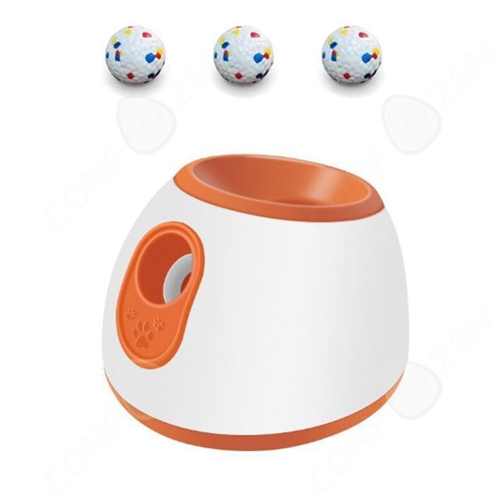 Comparer les prix de C Lanceur automatique de 27cm x 26cm x 20cm lanceur de lanceur de balles pour animaux de compagnie jouet d'entraînement pour chien