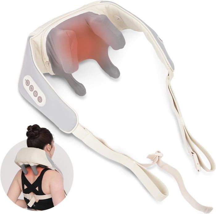 Mini Masseur De Cou Et Nuque Portable - Pour Soulager Les Douleurs Cervicales - Neuf Sous Emballage