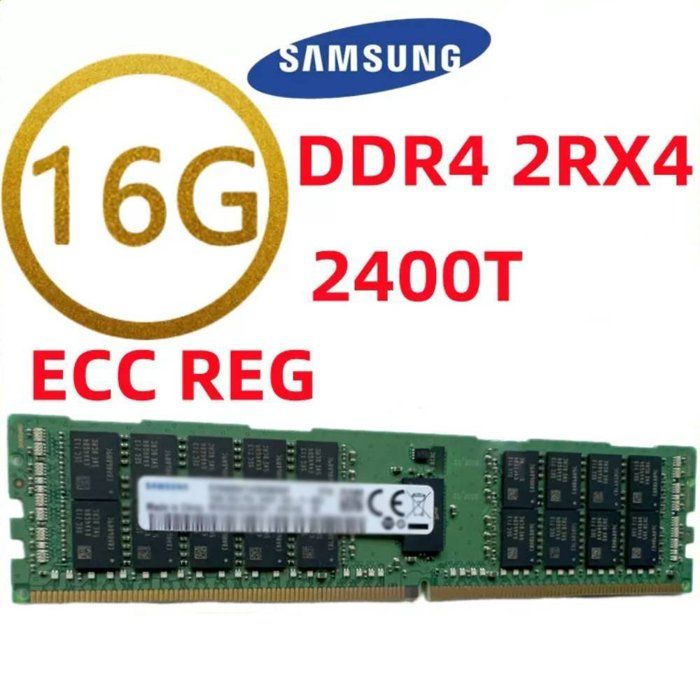 Mémoire RAM PC SAMSUNG DDR4 REG RECC 2R×4 2400MHz