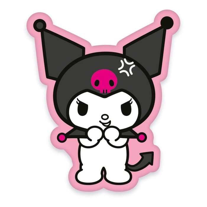 Coussin - HERDING - Kuromi Smiling - 36 cm - Rose - Intérieur - Enfant